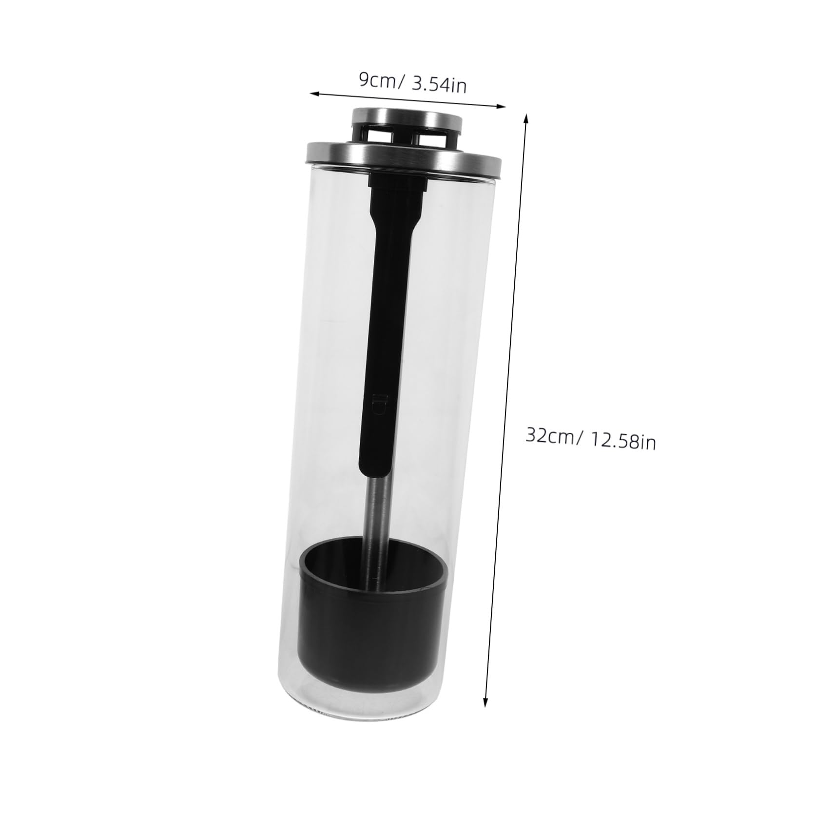 VALICLUD Boîte De Rangement pour Pailles Distributeur De Pailles Seau De Rangement Multifonction pour Pinceaux De Maquillage Et Ustensiles De Cuisine