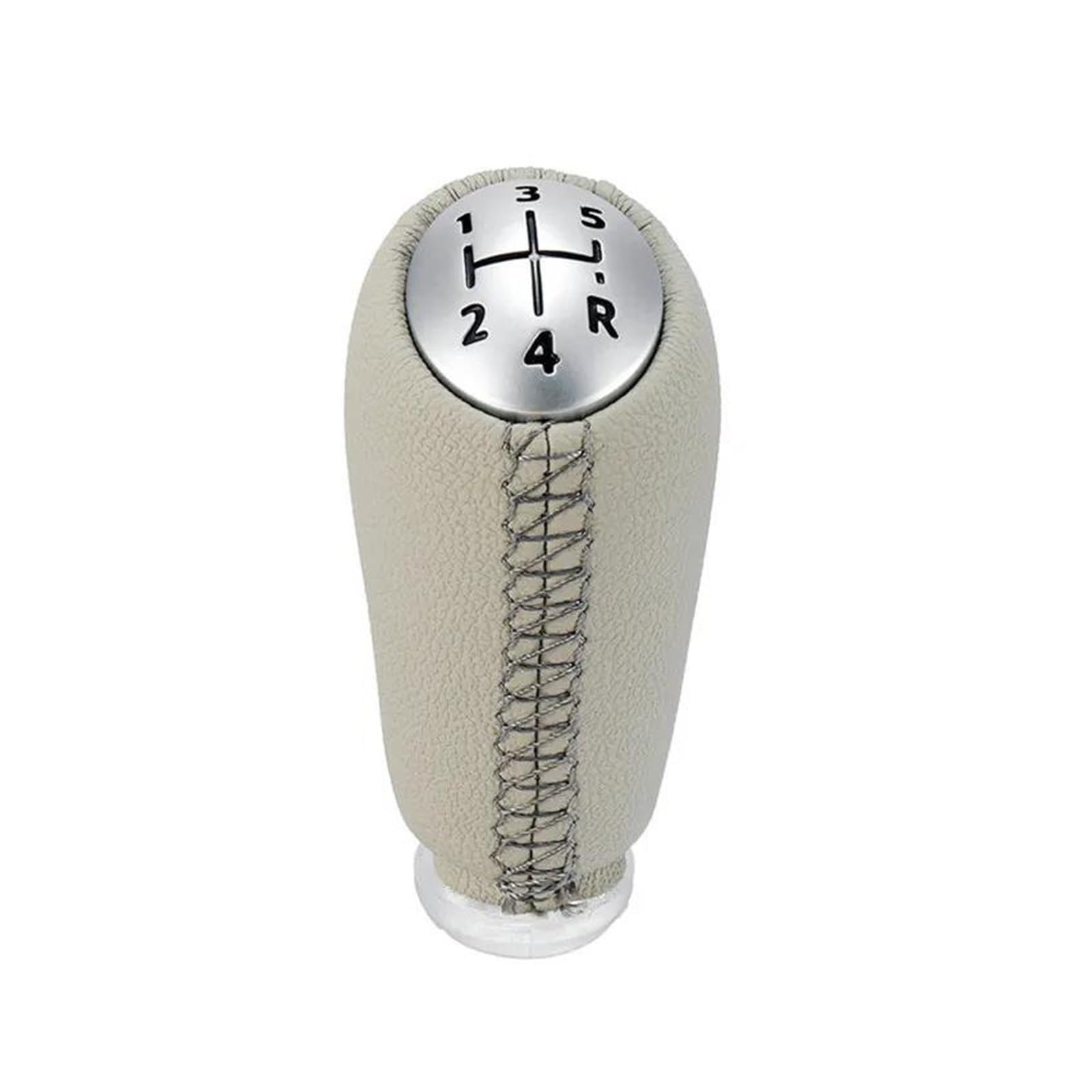 Cavinbdz Beige Matte For Renault For Scenic Ii Mk2 For Megane 2 Mk2 Mk For Clio Iii Mk3 Mt Gear Shift Knob Shifter Stick Headball Pen Manual Gear Shift Knob(Beige Matte)