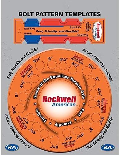 5 Lug Bolt Pattern Template