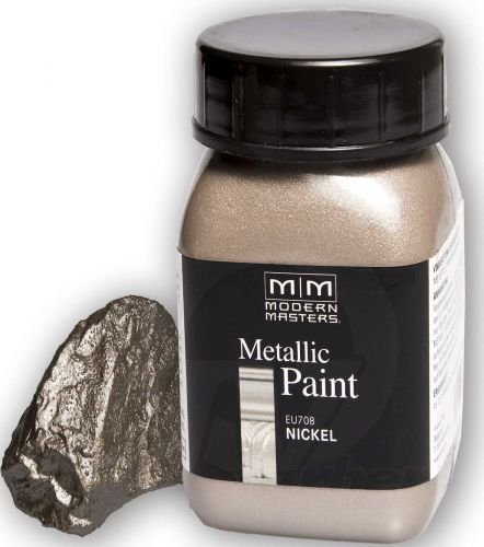 nickel Metallic Paint 946ml Modern Masters Metalleffektfarbe Metallfarbe