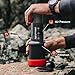 Aeropress Go Portable Travel Coffee Press Kit, 1-3 Cups in a Minute, Coffee, Espresso, & Cold Brew Maker, Manual Coffee Making Machine for Travel, Includes Mug & Lid, Grey