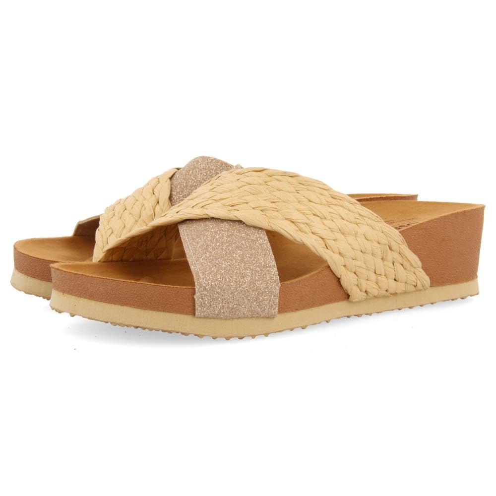 GIOSEPPO GOULDS, Women's Flip Flops, Natural, 41 EU, natural, 8.5 UK