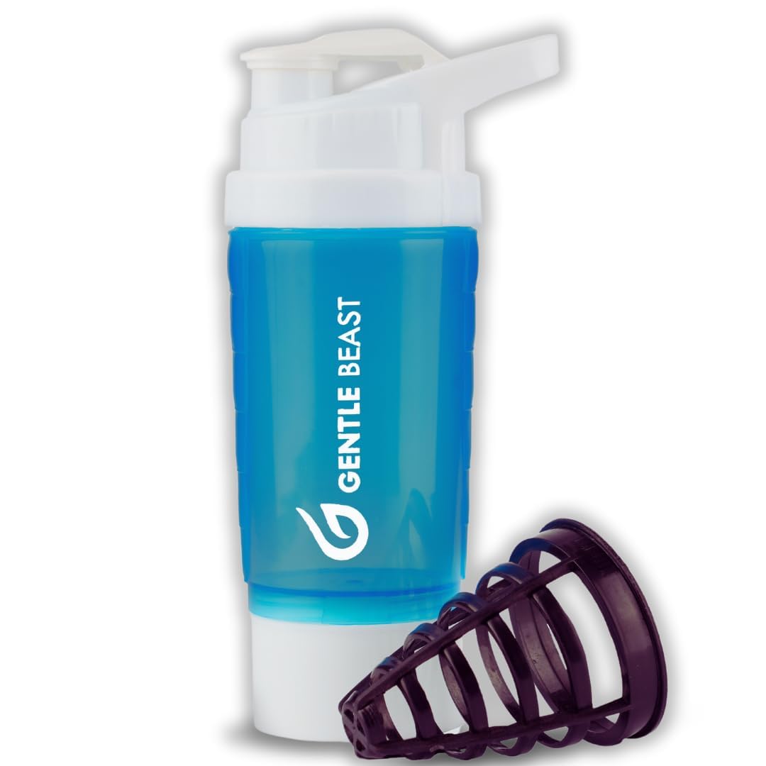 GENTLE BEAST Plastic Shaker Bottle, Protein Shaker Bottle, Food-Grade Material Gym Shaker with Tornado Cyclone Mixer | Gym Shaker Bottle, Shakers for Protein Shake | BPA and Smell Free (B0DGGF58DQ) Amazon Price History, Amazon Price Tracker