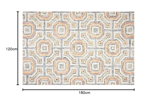 Image of Soft Pure Woolen Modern Collection Tufted Carpet for Living Room,Bedroom'Kitchen and Hall (4 X 6) Feet