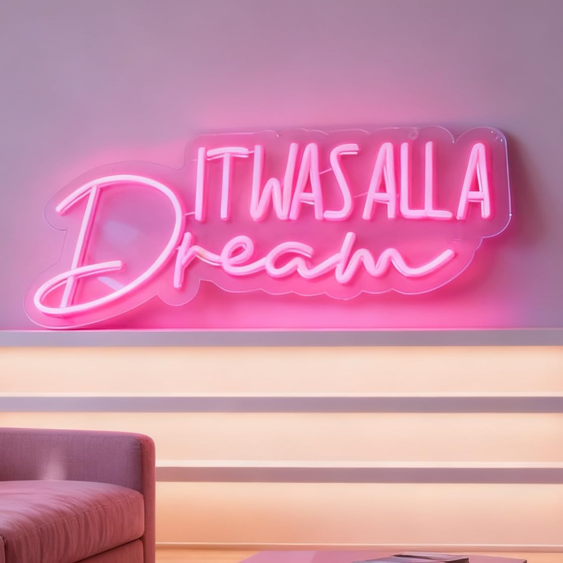 Happy Birthday White LED Neon Sign - USB Powered Wall Table Decor for Birthday Party Venue Living Room Bedroom, Party Decorations Neon Light for Boys Girls Teens