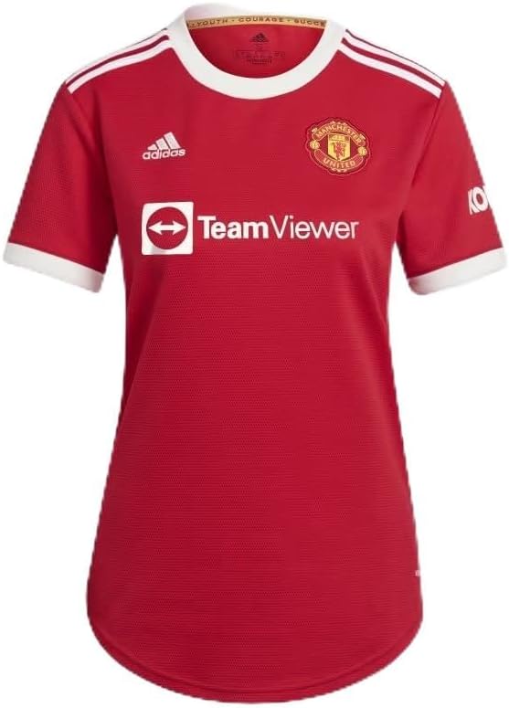 adidas red manchester united fc jersey
