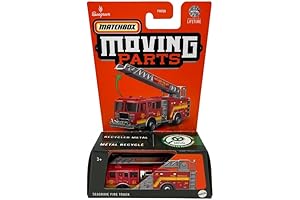 Matchbox Moving Parts Seagrave Fire Truck: True-to-Life Die-Cast