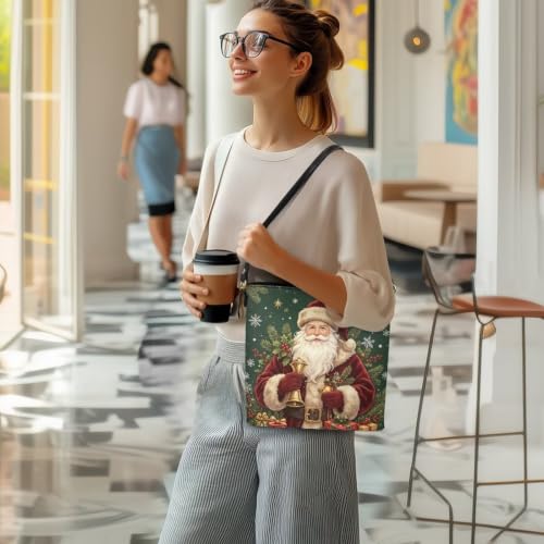 Image of HUGS IDEA Boho Bags for Women Leather Handbag Shoulder Bucket Crossbody Purse