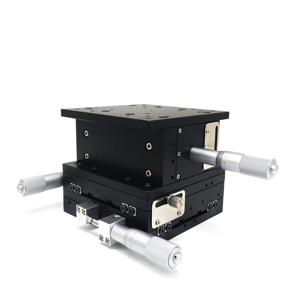 YFBCMXSKG Roller Table XYZ Axis Horizontal Lift Manual Optical Displacement Sliding TableLinear Platform(LD60-LM 29.4N)