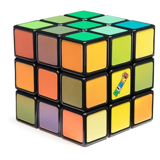 RUBIK'S - CUBO DE RUBIK 3X3 IMPOSIBLE - Juego de Rompecabezas - Cubo de Rubik 3x3 de Dificultad Avanzada - 1 Cubo Mágico que Cambia de Color para Desafiar la Mente -6063974- Juguetes Niños 8 años +
