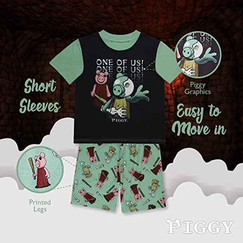 PIGGY Boys' 2-Piece Loose-fit Pajama Set, Soft & Cute for Kids4