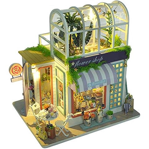 Casa de Muñecas Fsolis con Muebles de Madera 3D Cover