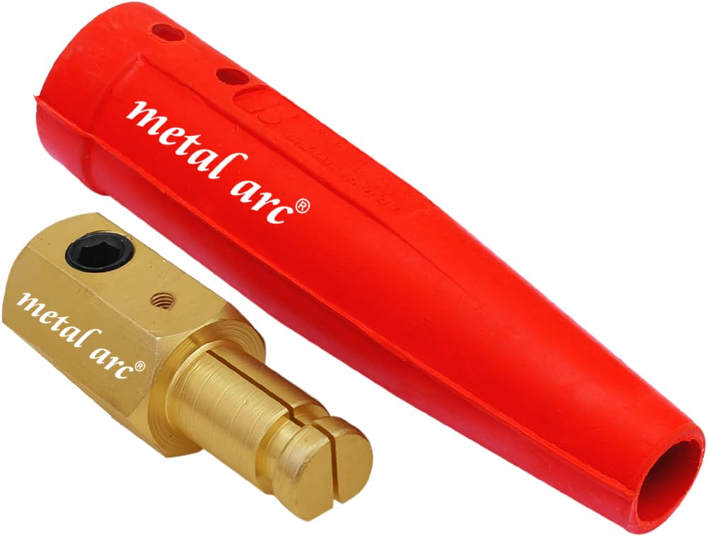 METAL ARC Heavy Duty Male Welding Cable Connector CCL Series - LHRS4M/ CCL401M - 400 Amps (Pack of 1) (B0CV9KB8FW) Amazon Price History, Amazon Price Tracker