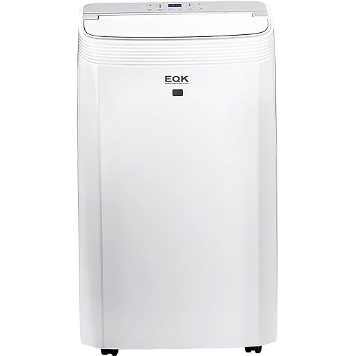 Emerson Quiet Kool 200-Sq 3 in 1 Portable Air Conditioner, Dehumidifier & Fan with Remote Control, for Rooms up to 350-Sq. Ft. EAPC10RD1, Up to 350 Sq, White