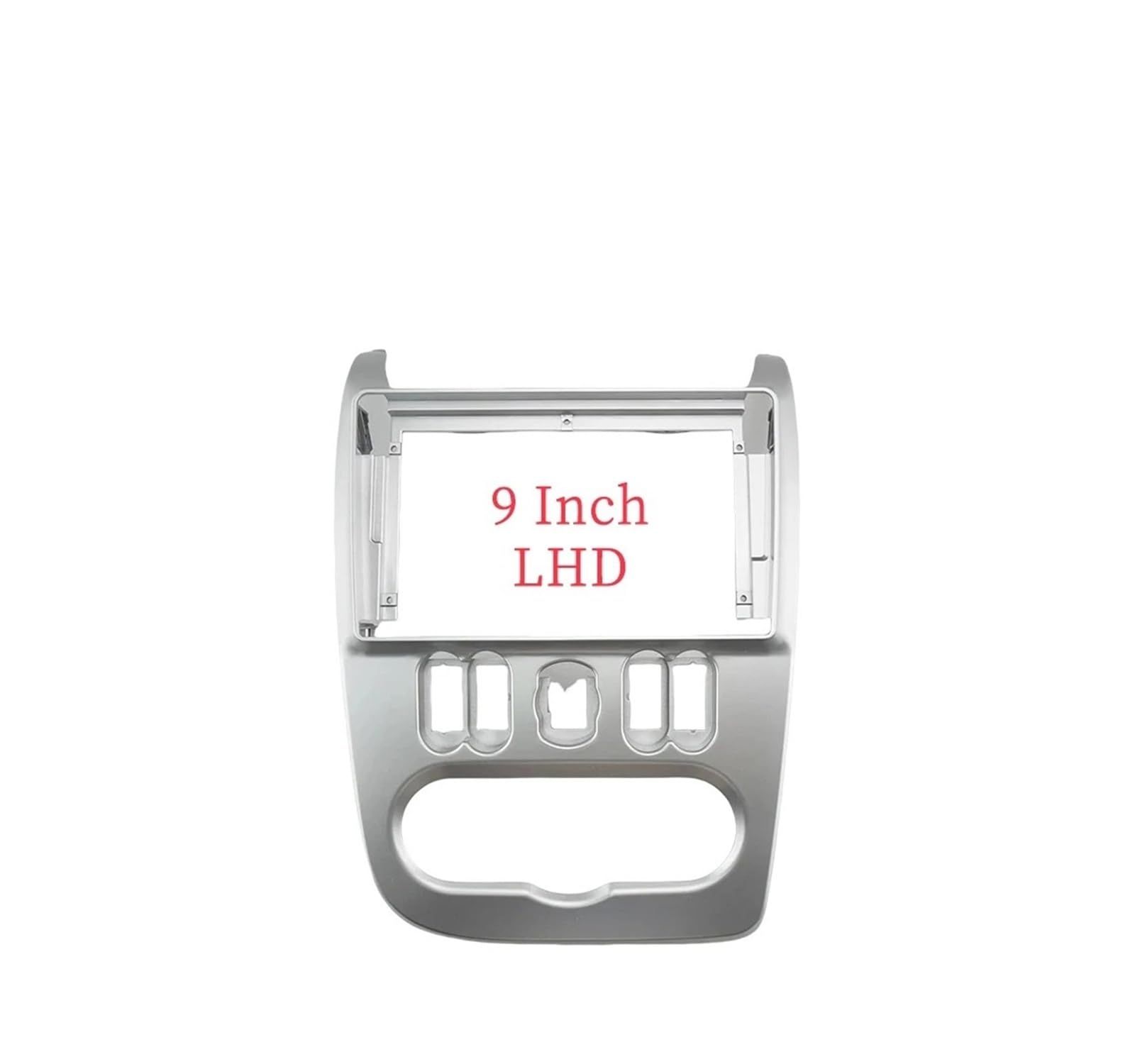 Mascherina Autoradio Cornice Stereo per Logan per Sandero per Dacia per Duster 2009 2010 2011 2012 2013 2014 2015 9 Pollici Auto Telaio Fascia Pannello Adattatore