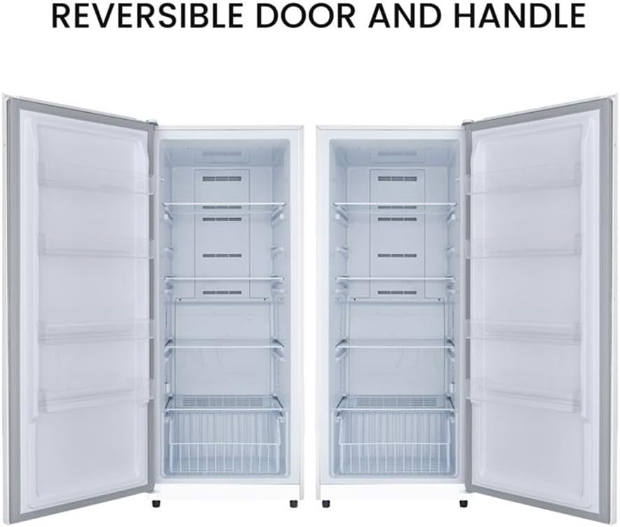 Conserv 17 cu.ft. Convertible Upright Freezer/Refrigerator Garage Ready in white