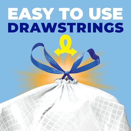 Hefty Ultra Strong Signature Scents 13G Trash Bags, Fresh Clean, 80ct - image 6