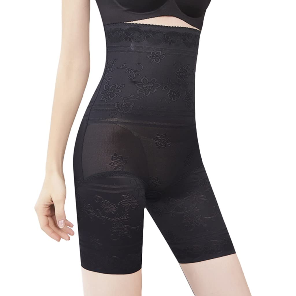3 Pezzi Pantaloni Alla Moda per Modellare il Corpo Vita Corta con Cintura Jacquard per il Controllo Della Pancia Boxer a Vita Alta dopo il Parto