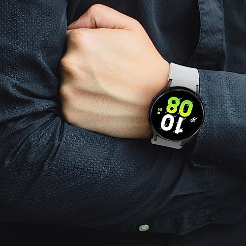 6 Pack Bands Compatible with Samsung Galaxy Watch 7 6 5 4 FE 40mm 44mm/Watch 6 4 Classic/Watch 5 Pro Band, 20mm No Gap Silicone Strap for Women Men (6Pack A) by Tobfit - Used condition - Image 5