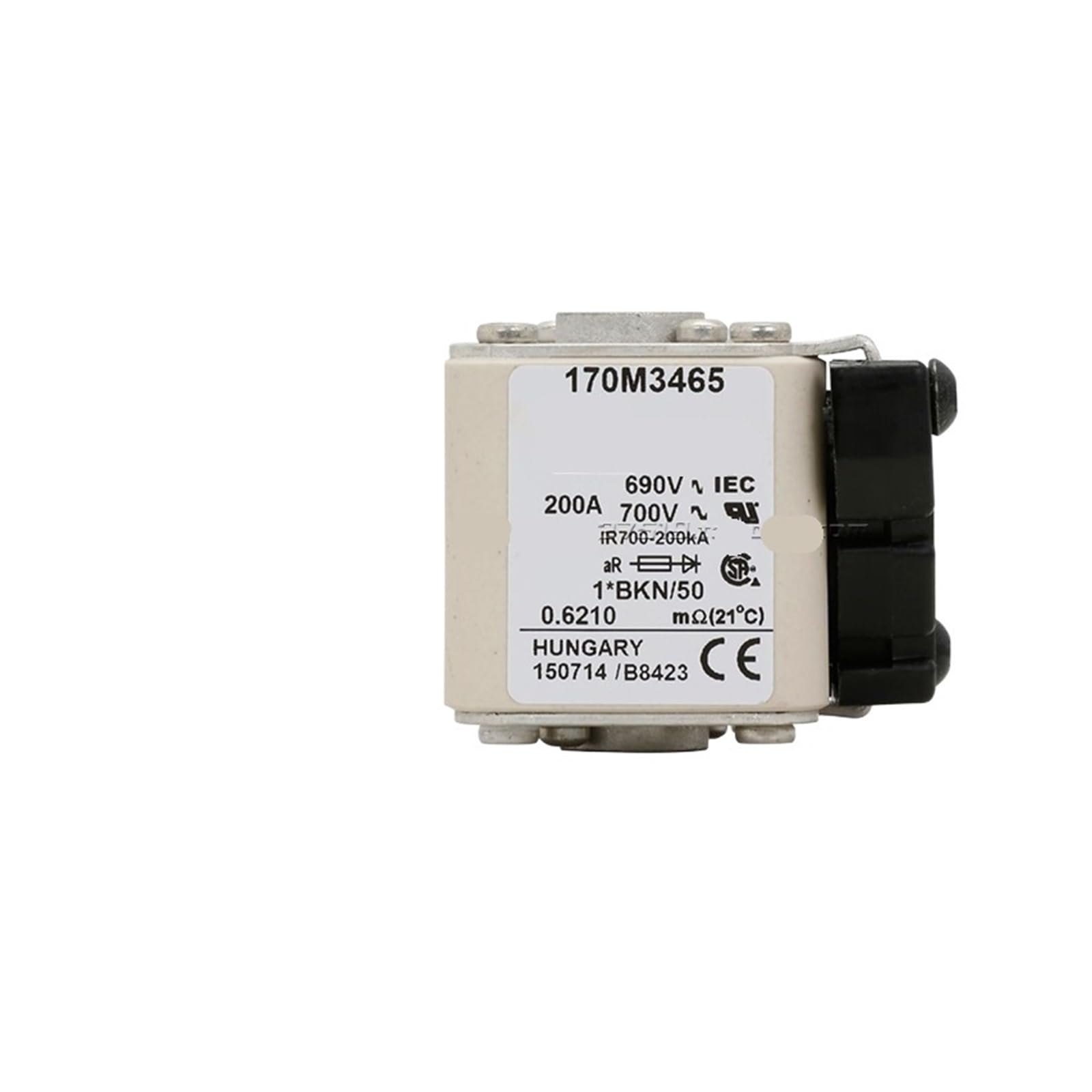 Fusible rapide 170M3461 à 170M3465 pour la protection des semi-conducteurs industriels