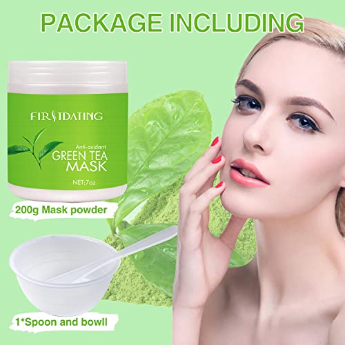 Jelly Masks For Facials Peel Off Moisturizing Jelly Mask Powder Hyaluronic Acid Floral Extract Essence Diy Esthetician Spa Face Skincare Mask (Green Tea Mask) #TOP2