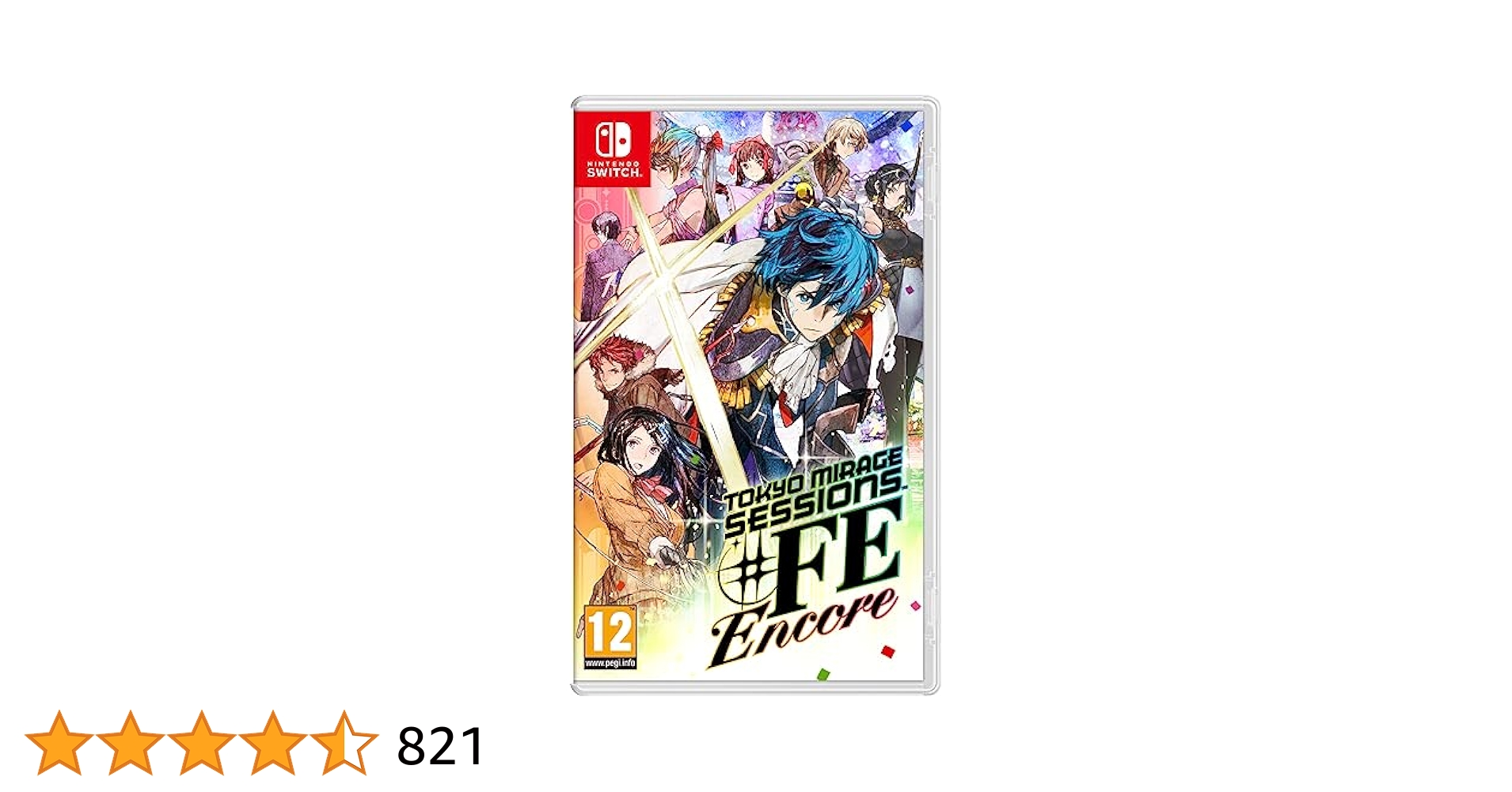 Tokyo Mirage Sessions ♯FE Switch 北米版 Tokyo Mirage Sessions #FE Encore Nintendo Switch Game: Video