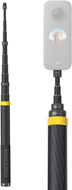 Insta360 3m 9.8ft Extended Edition Selfie Stick for ONE RS, ONE X2 & X3 Action Camera