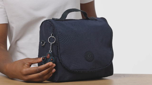 Vintage Kipling Messenger Bag In Navy