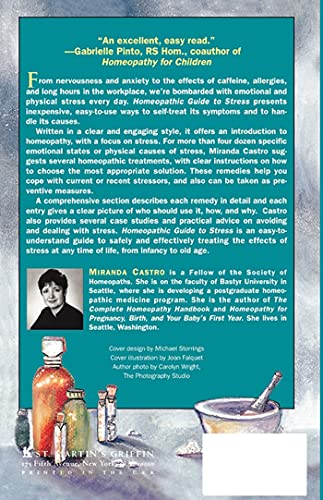 Homeopathic Guide to Stress: Safe and Effective Natural Ways to Alleviate Physical and Emotional Stress
