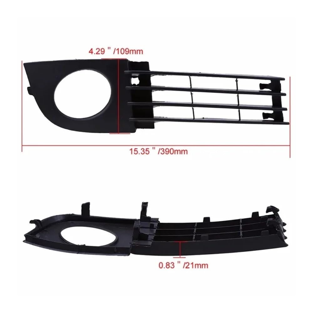 Auto Paraurti Inferiore Griglie Fendinebbia Griglia Di Copertura Per A6 Per C5 Per Quattro Berlina 2002 2003 2004 2005 Sinistra Griglia