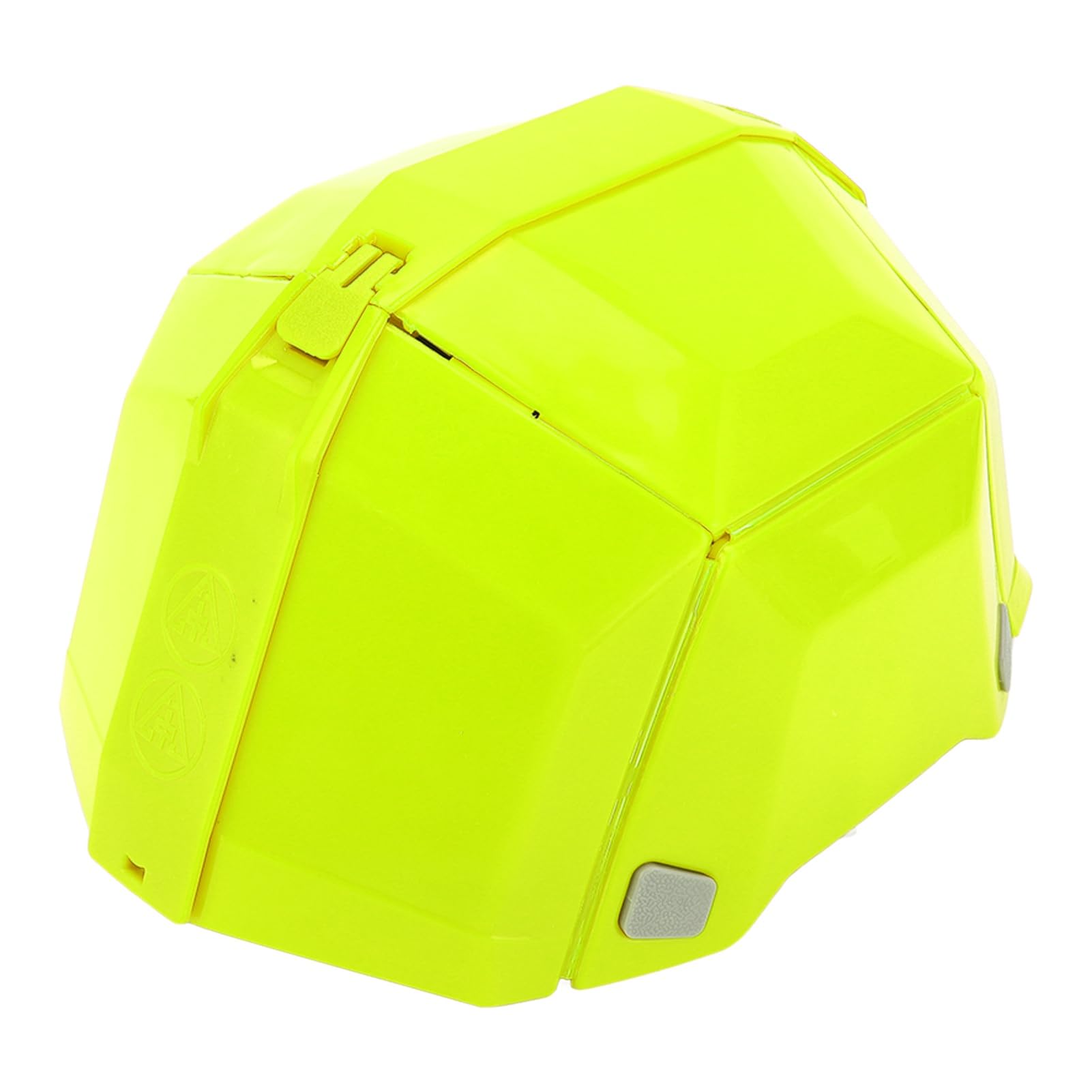 Protección de plástico Plegable, Correa Ajustable Casco de Seguridad de Alta Resistencia para Viajes, Trabajo y Uso de Emergencia