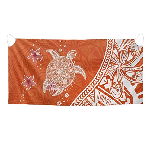 ENLACHIC Polynesian Samoa Printed Beach Cover Ups for Womens Beach Bikini Pareo Sarongs Wrap Skirt2