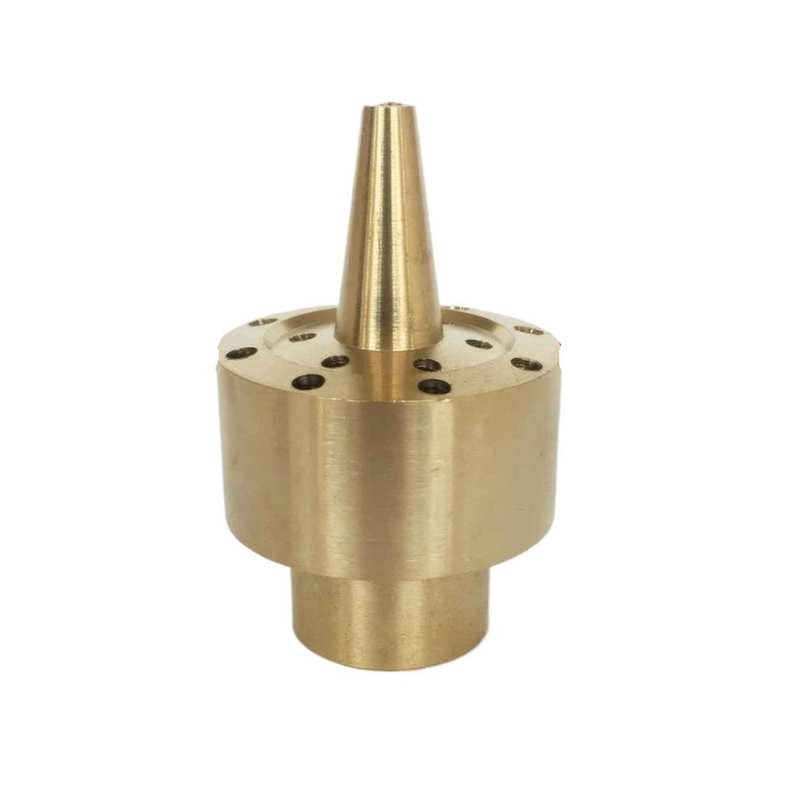 UALXPAO Fountain Nozzle 1/2" 3/4" 1" Column Fireworks Fountain Head Nozzles Landscape Spray for Pond Swimming Pools(1l2 (Brass))