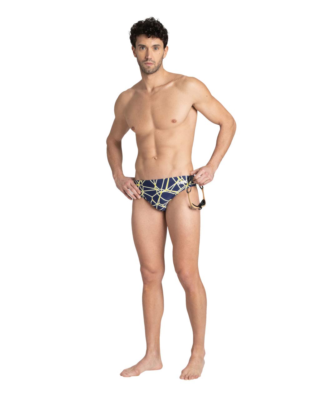 Arena Slip de Bain imprimé équipe pour Homme