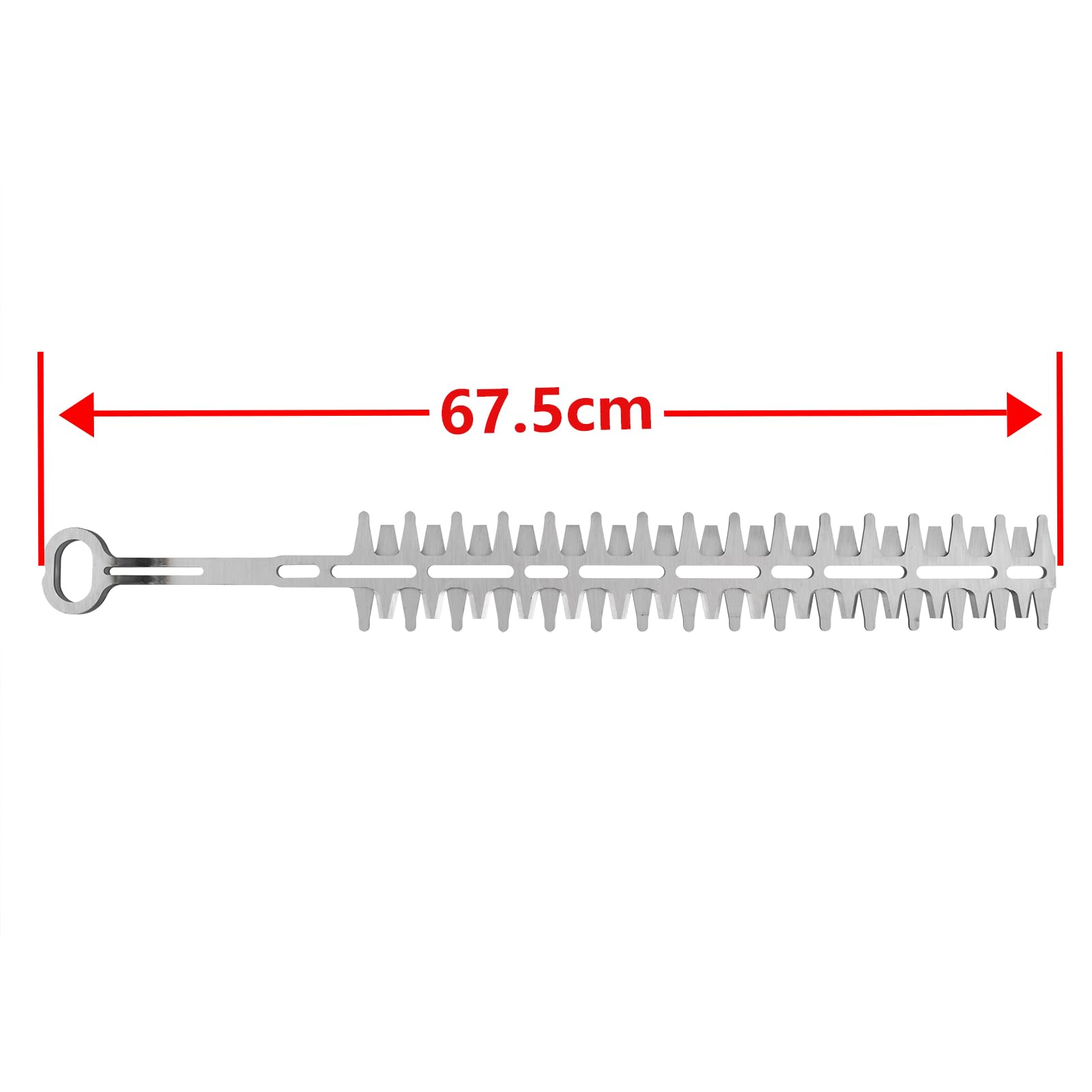 Sbeite 18-inch Hedge Ttrimmer Blades Replacement for Stihl HS45T Hedge Trimmer, 2 Blades, Metallic Color, HS45T, 2 blades (18") - Image 2