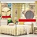 Obokidly Princess 4 Corner Post Bed Curtain Canopy;Windproof Blackout Bed Canopy Mosquito Net Bedroom Decoration for Adults Girls Bed Canopies Child Gift (Black, Queen)