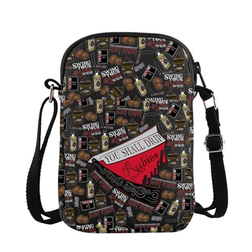 Crossbody Bag You Shall Drip Rubies Musical Theater Gift Razor Gift