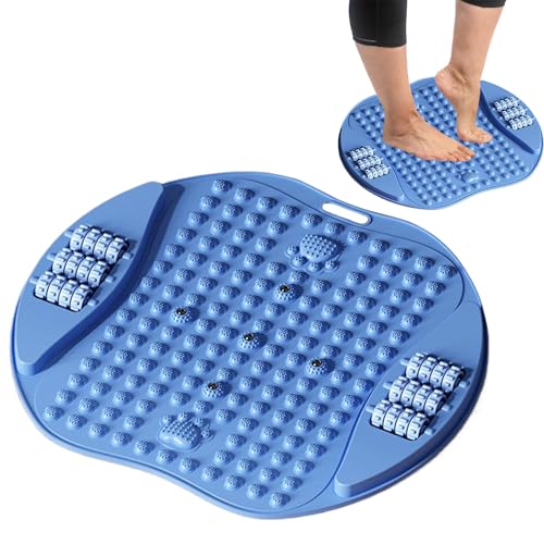 Alfombrilla de Presión para Pies - Almohadilla De Relajación Con Puntos De Presión Podal,Placa Antideslizante Ergonómica para Caminar con Confort en Casa u Oficina