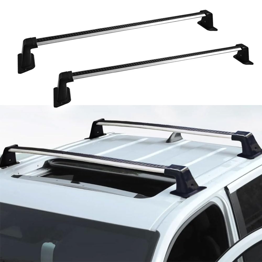 Roof Rack Cross Bars Fit for Toyota Tacoma 2024 2025 Heavy Duty Aluminum Crossbar Crossbars Luggage Racks Rail Rooftop Carrier Canoe Kayak Bike Cargo