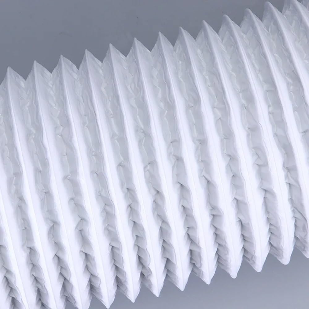 Conduttura flessibile in alluminio, tubo di ventilazione in PVC Tubo | For sostituzione prolunga condotto condizionatore d'aria portatile for aspiratore, tende da(150mm,1.5meter)