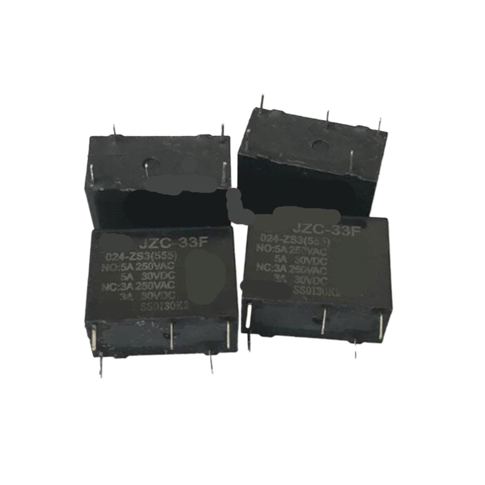 OSHZIKJII 24V relay JZC-33F HF33F 024-ZS3 JZC33F024ZS HF33F-024-ZS JZC-33F-024-ZS DC24V 24VDC 24V 5A 5PIN(10PCS)