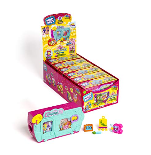 MojiPops Party - Display de 6 Club House con figuras MojiPops (Colección completa)