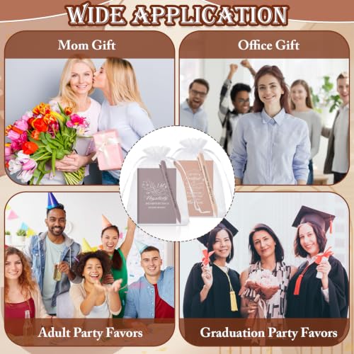 Image of Mooliwe 24 Pcs Affirmation Notebooks Pens Bulk Gifts, Gratitude,Earth Tones