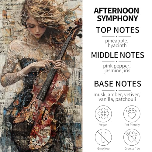 Image of 2- Pack Afternoon Symphony Car Air Freshener Hanging Long Lasting Car Scent Essential Oil Diffuser Car Perfume Inspired Fragrances for Men and Women by VUTOLLOSA