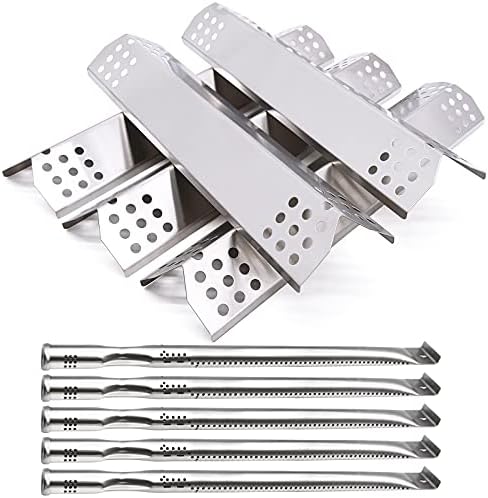 Adviace Kit Di Ricambio Per Nexgrill 720-0896B - Bruciatori, Griglie E Tamer Fiamma Per 6 Bruciatori