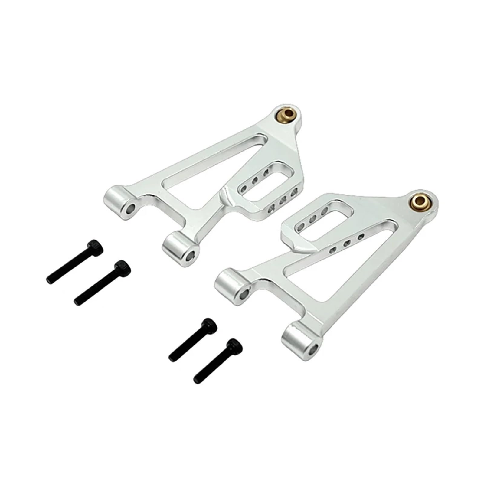 RC Cars Toys For MJX For 14207 14208 1/14 Metal Upgrade Front Lower Control Arm Remote Car For Toys Repair Modify Parts Accessories(Silver)