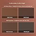 Eyebrow powder, 2 color eyebrow palette makeup to enhance and define eyebrows, eyebrow powder with mirror, eyebrow makeup kit, eye makeup set (02# Brown + gray)