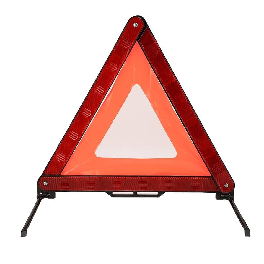Amazon.com: Triangular Road Safety Reflectors, Foldable