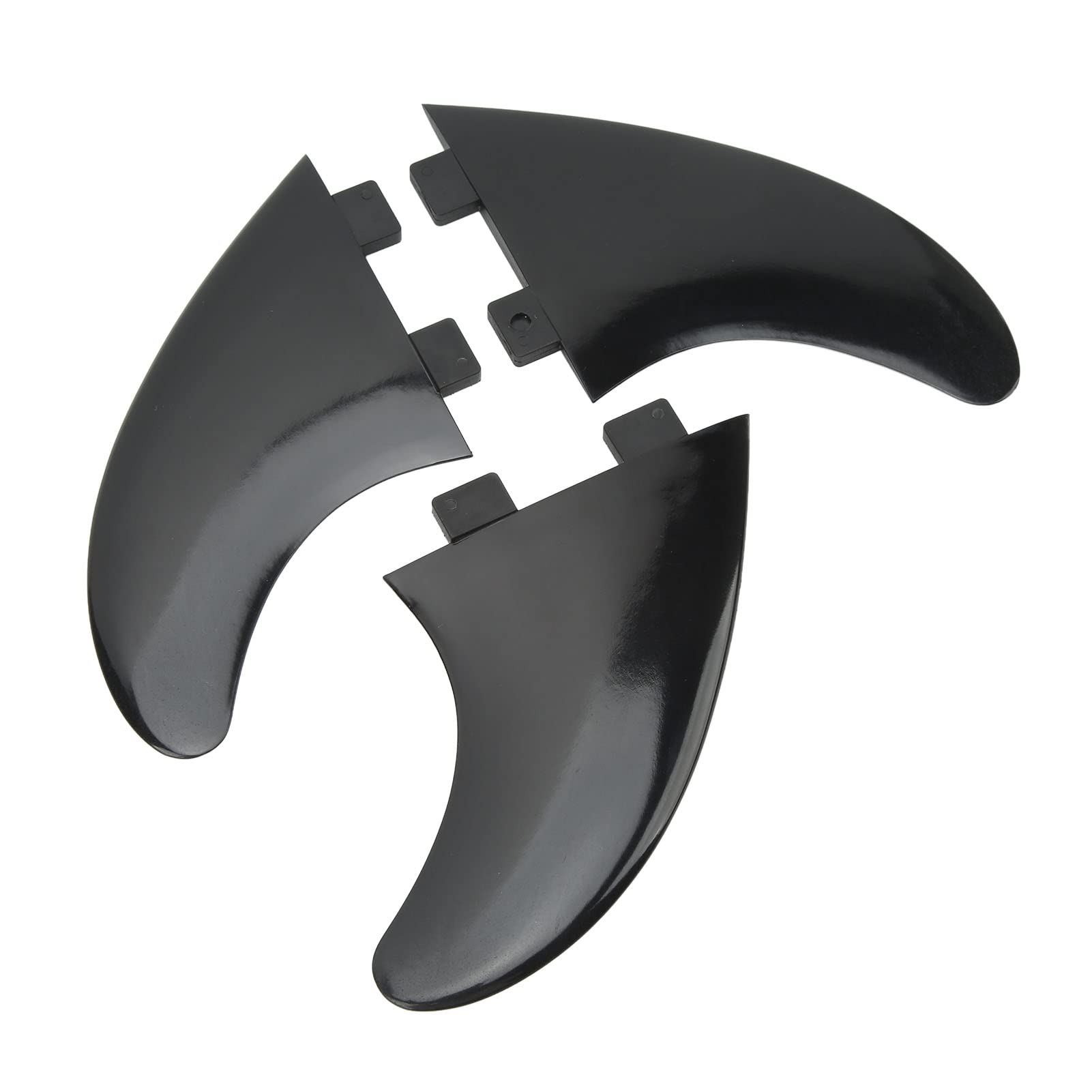 ETAINGYEUN PVC Surfboard Fins Sturdy Tri Fin Set Longboard Paddleboard Stable