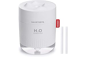 SmartDevil 500ml Office Humidifier for Quiet Desktop Use